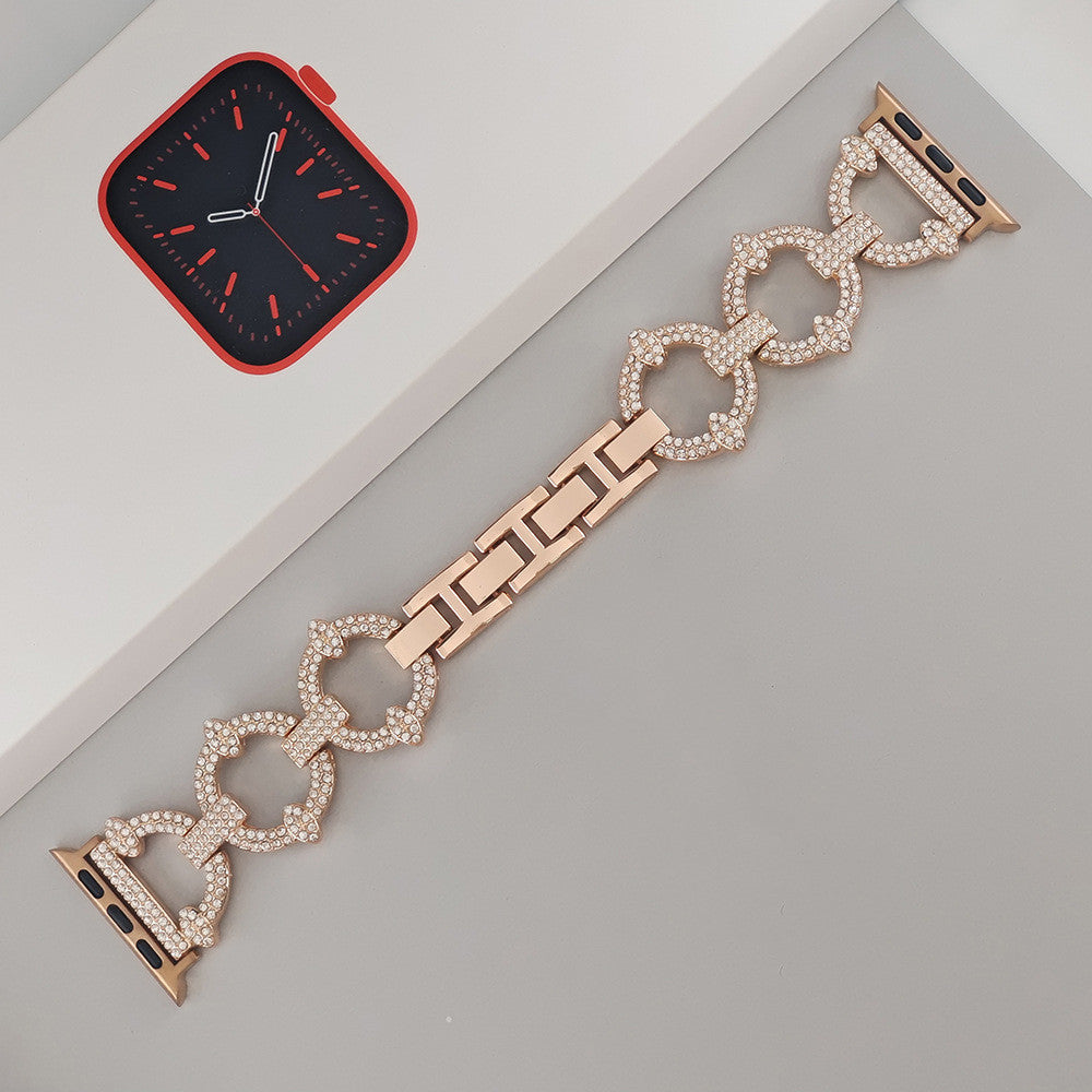 Bracciale Diamante Radiante per Apple Watch | Lersk