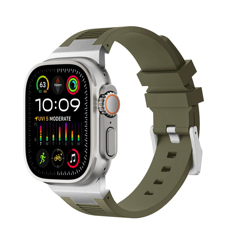 Fascia connettore in silicone AriaLink per Apple Watch | Lersk
