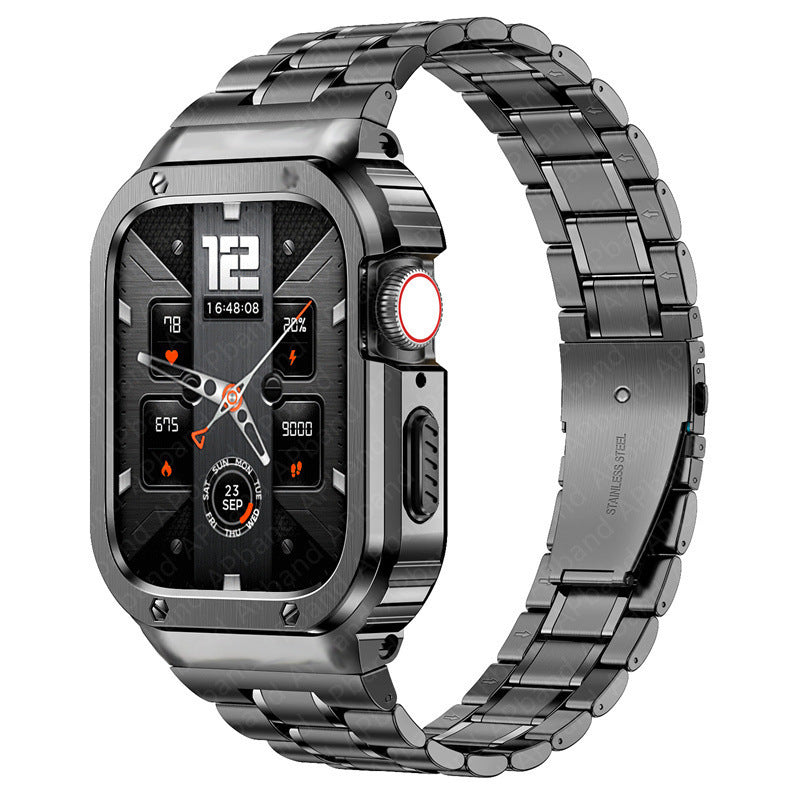 Cinturino e cassa in acciaio inox Avelon per Apple Watch | Lersk