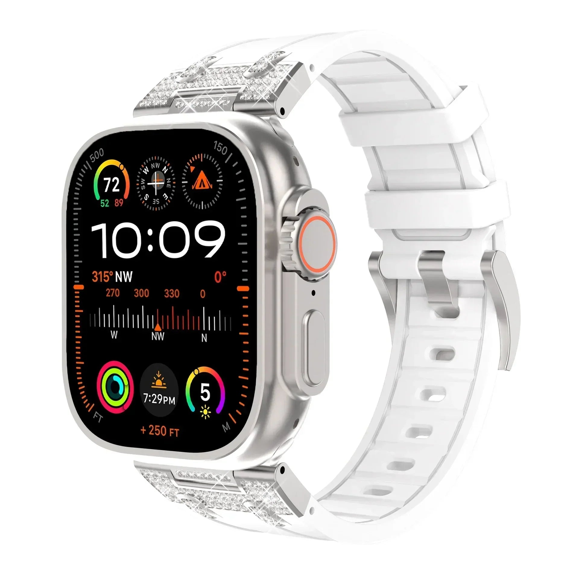 Lunara Silikon-Diamantring für Apple Watch | Lersk