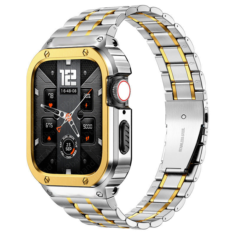 Cinturino e cassa in acciaio inox Avelon per Apple Watch | Lersk