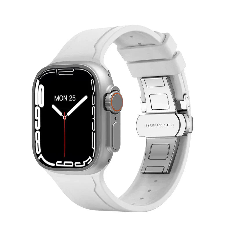 Novare FKM Butterfly Buckle Band for Apple Watch | Lersk