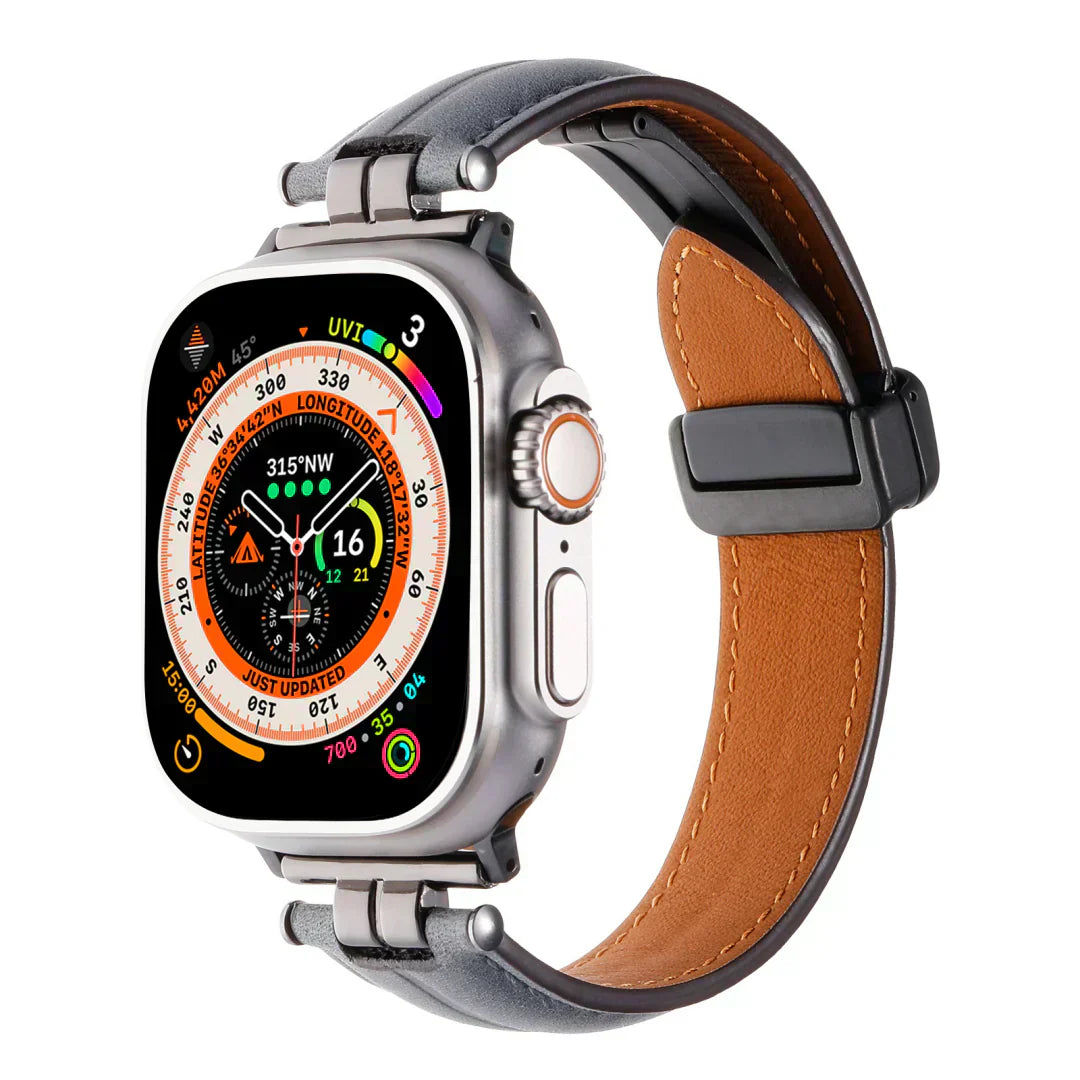 Rivelle Magnetic Leather Strap for Apple Watch | Lersk