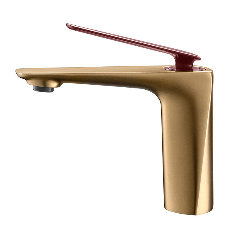 Bateria umywalkowa Marinelle Brass Vessel z pojedynczą dźwignią do montażu w jednym otworze | Lersk