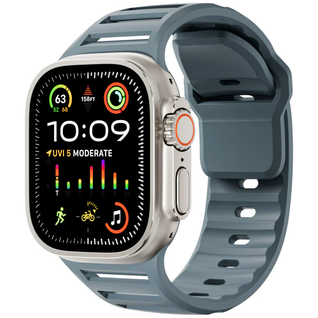 VertoBand atmungsaktives Silikonarmband für Apple Watch Pro