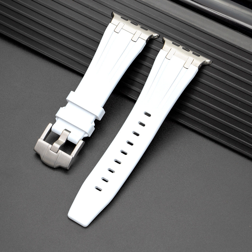 Nexal Silicone Band With Metal Head For Apple Watch | Lersk