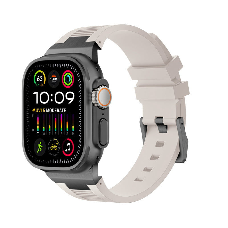 Fascia connettore in silicone AriaLink per Apple Watch | Lersk