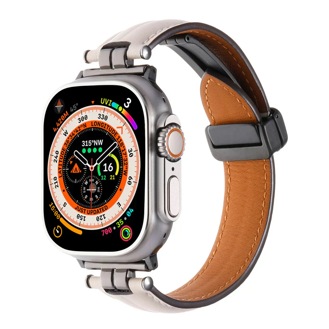 Rivelle Magnetic Leather Strap for Apple Watch | Lersk