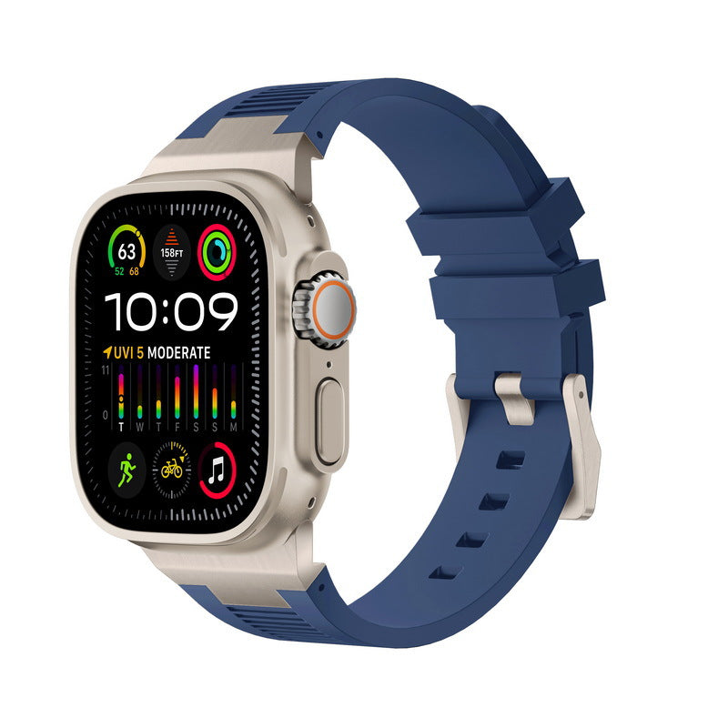 Fascia connettore in silicone AriaLink per Apple Watch | Lersk