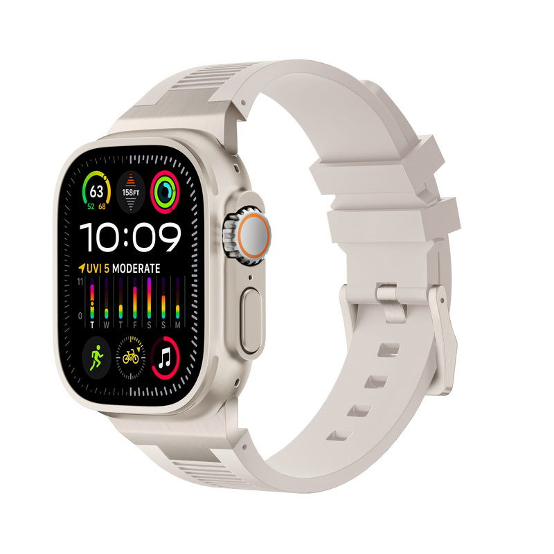 Fascia connettore in silicone AriaLink per Apple Watch | Lersk
