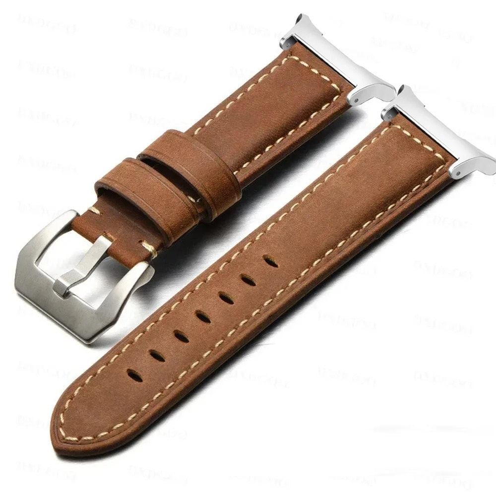Rowen Vintage Buzlu Deri Kayış Samsung Watch Ultra 47mm için | Lersk