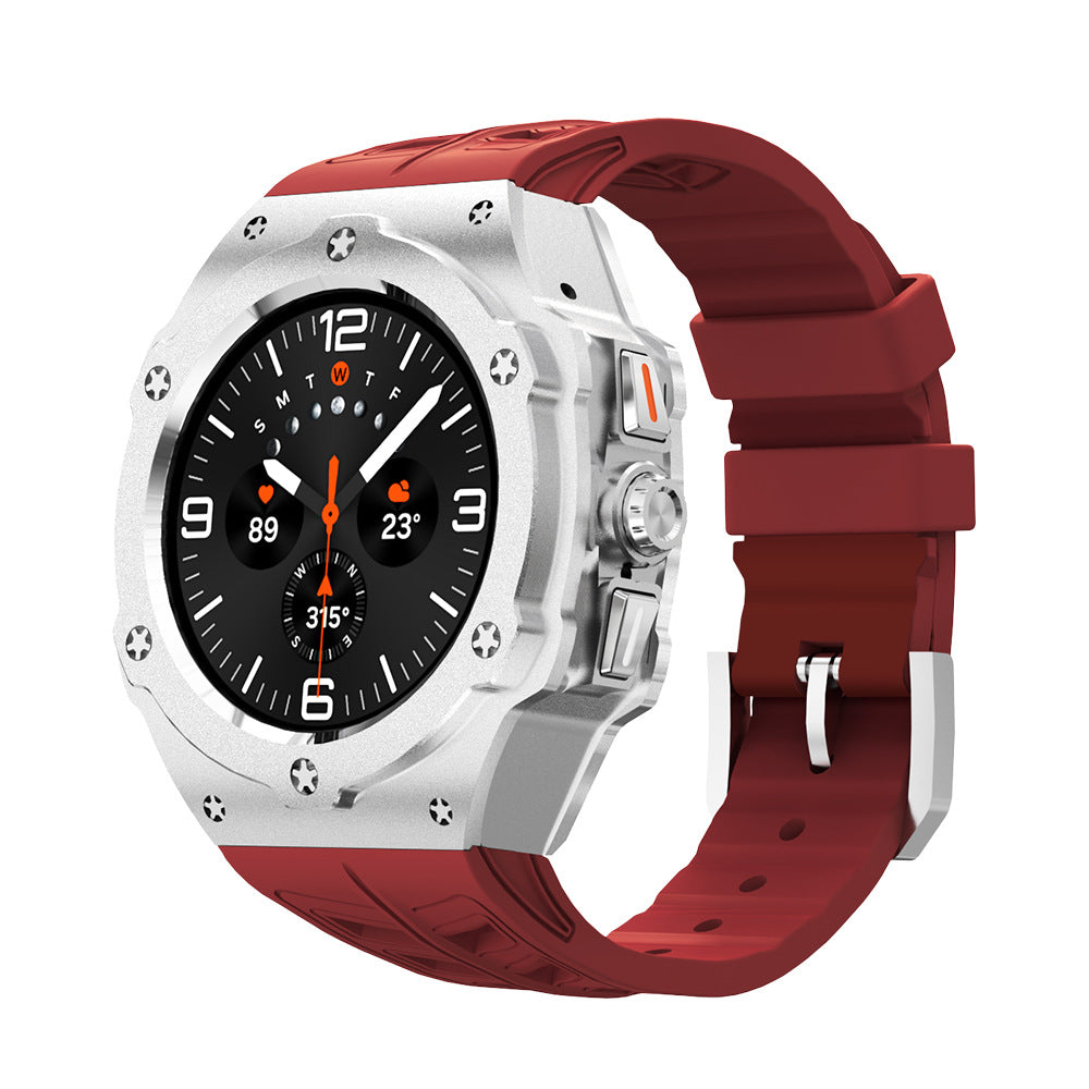 Orvyn 47mm Aluminum Case Mod Kit for Samsung Ultra in Silver | Lersk