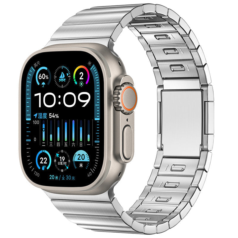 LuxeBand Magnetic Buckle Stainless Steel Band for Apple Watch | Lersk