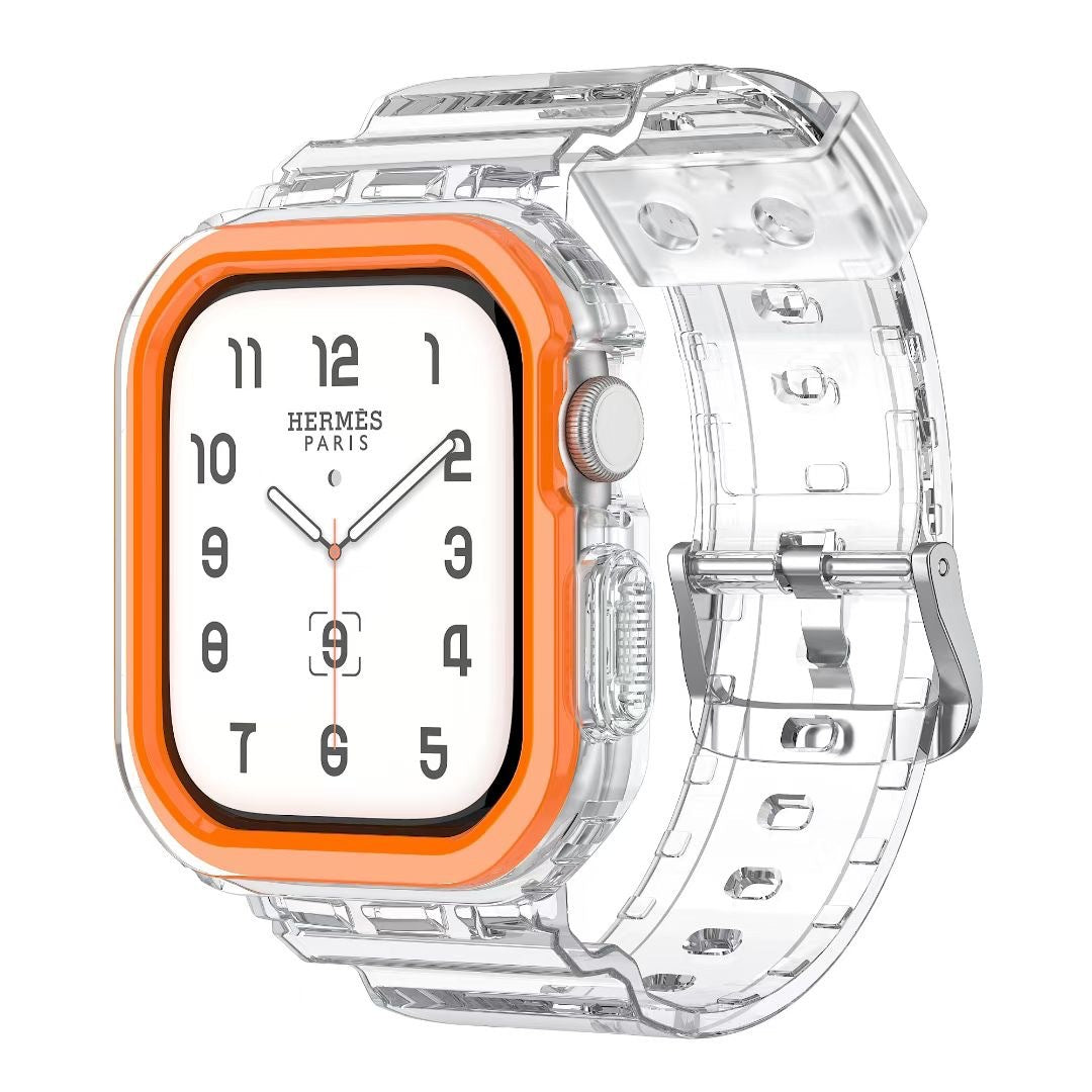 Clear TPU Band For Apple Watch Series 10 | Lersk