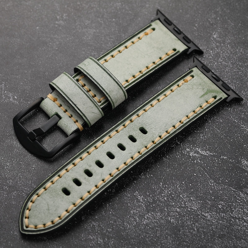 Kirrea handgefertigtes Lederarmband für Smartwatch | Lersk