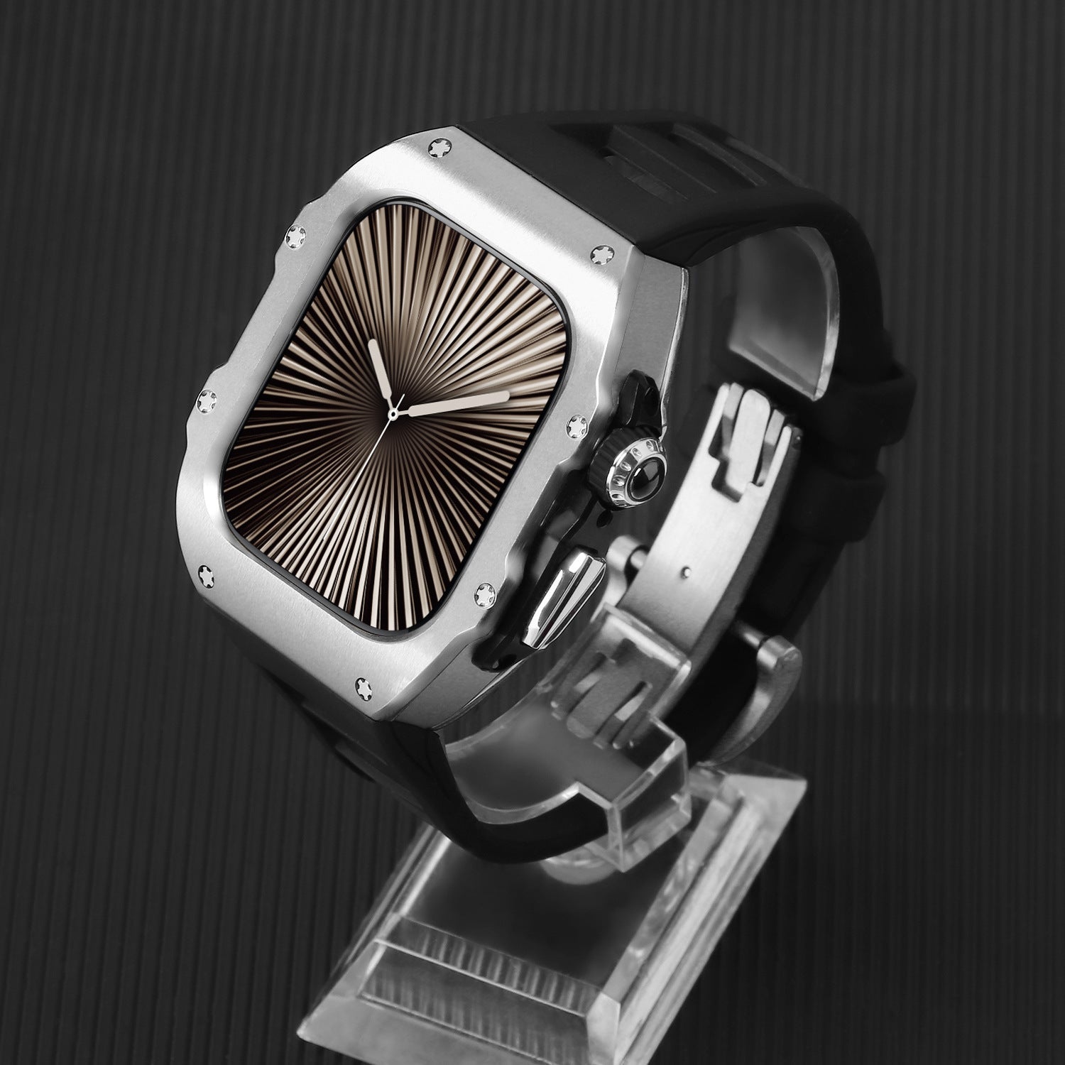 NovaGuard Electroplated Fluoroelastomer Band for Apple Watch | Lersk