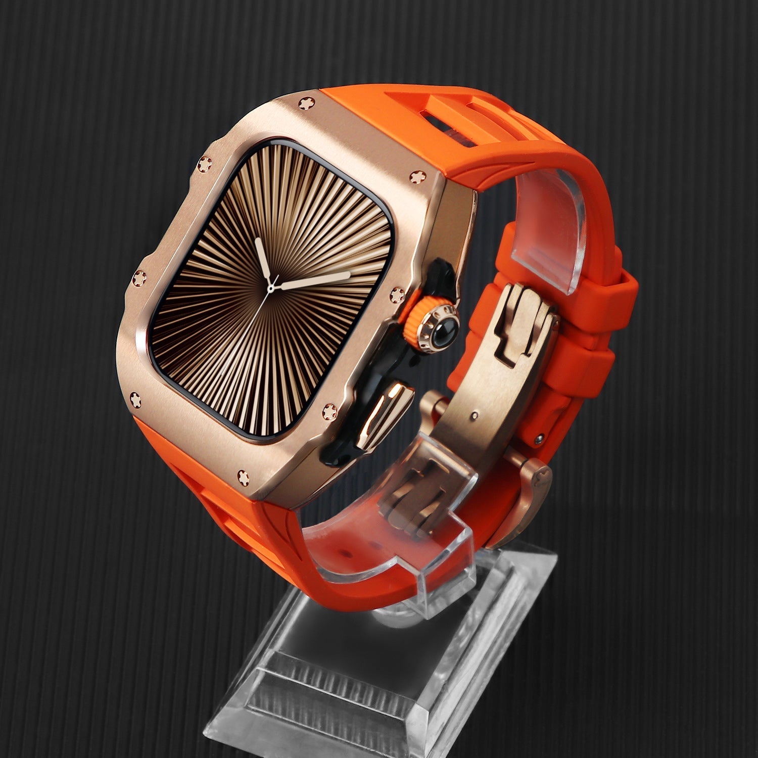 Cinturino LuminaGuard in fluoroelastomero elettrodeposto per Apple Watch | Lersk