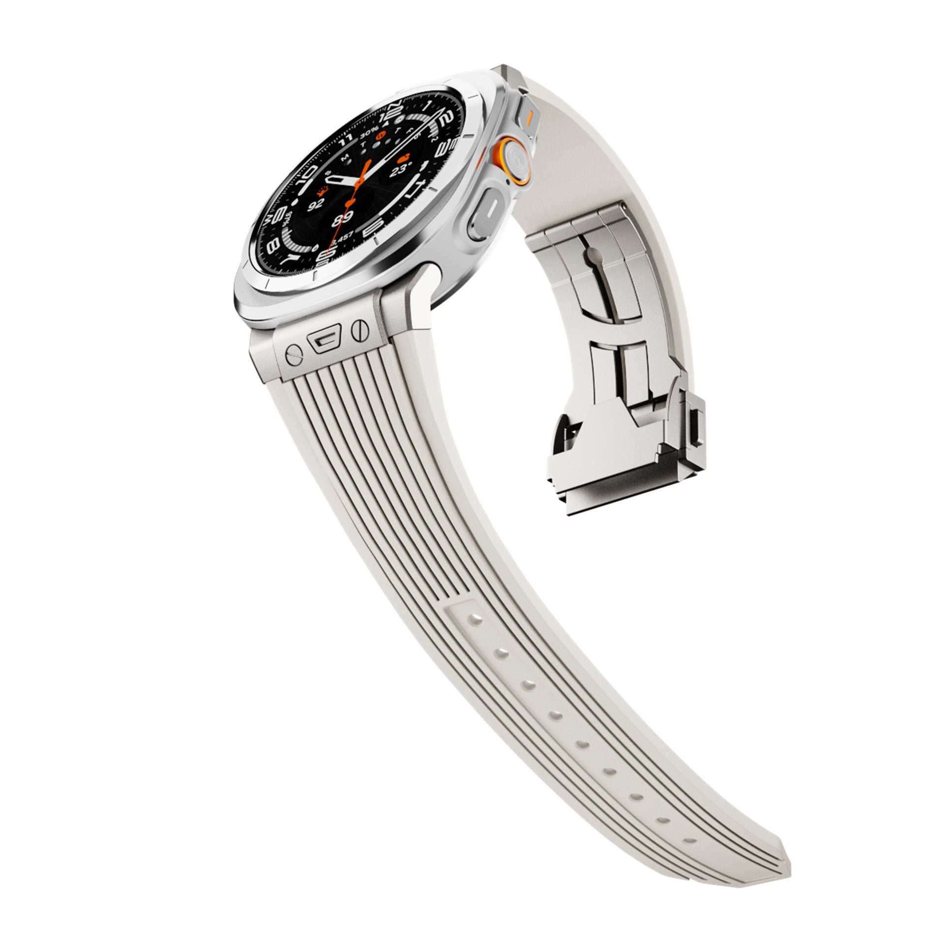 Mavero | Streamlined Silicone Strap For Samsung Watch Ultra | Lersk