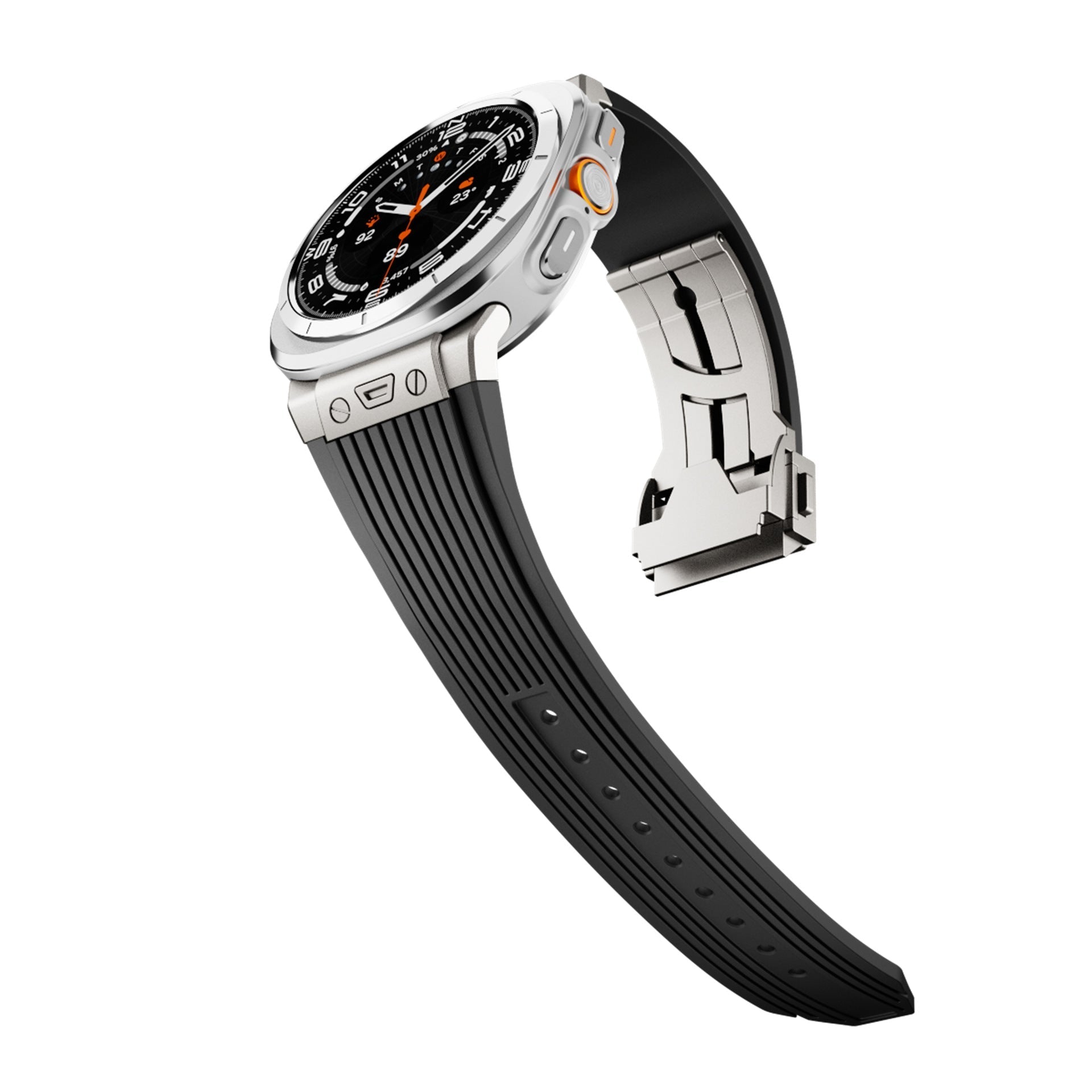 Mavero | Streamlined Silicone Strap For Samsung Watch Ultra | Lersk