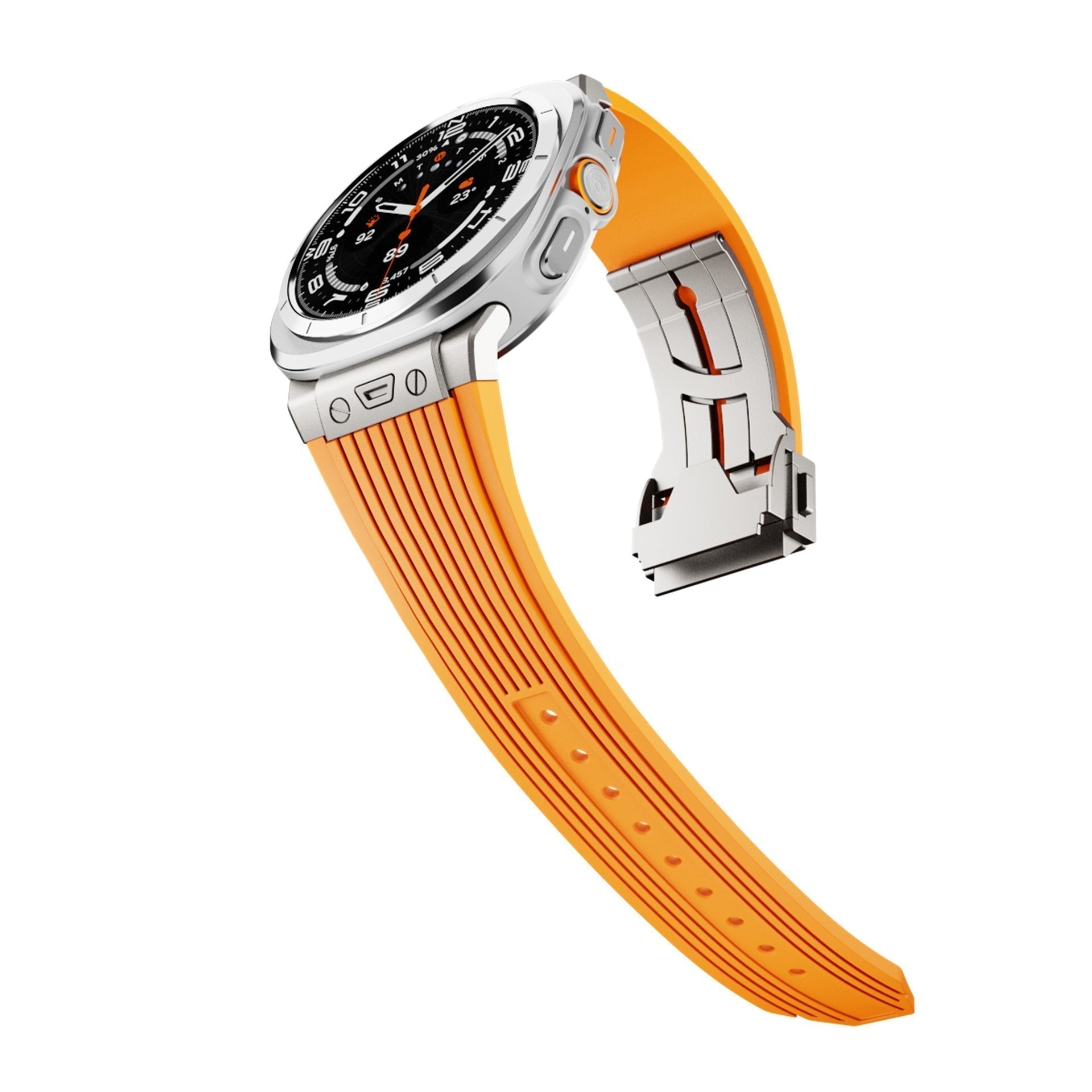 Mavero | Streamlined Silicone Strap For Samsung Watch Ultra | Lersk