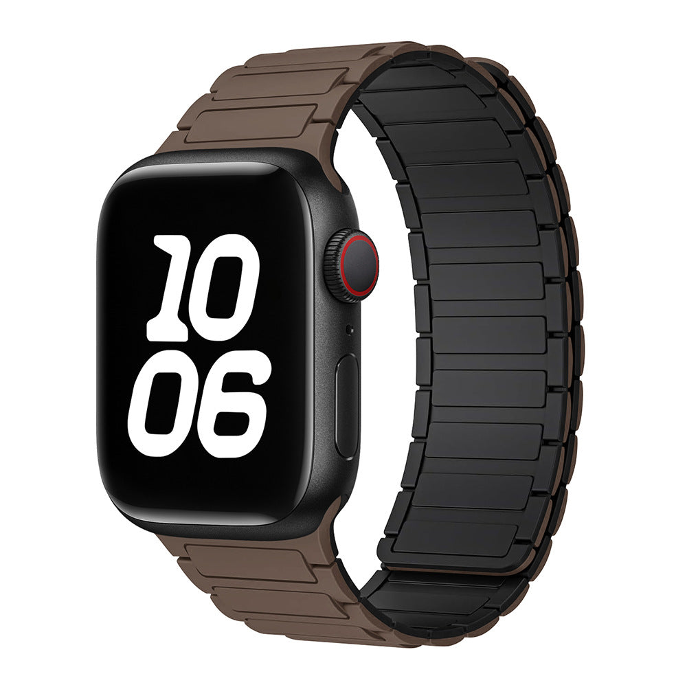 Magnetický silikonový řemínek s poutkem pro Apple Watch | Lersk