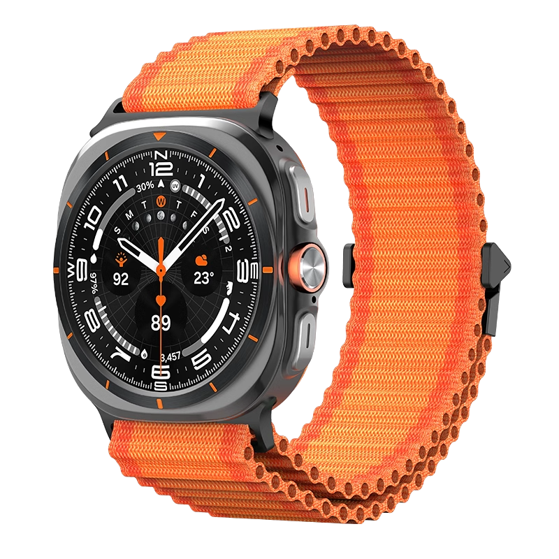 Trailborne Gewebtes Armband für Samsung Watch Ultra