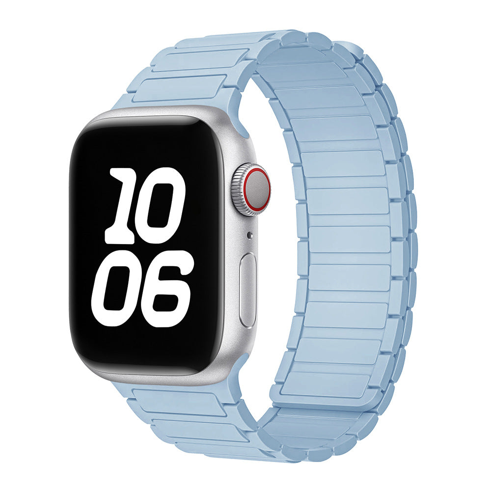 Magnetický silikonový řemínek s poutkem pro Apple Watch | Lersk