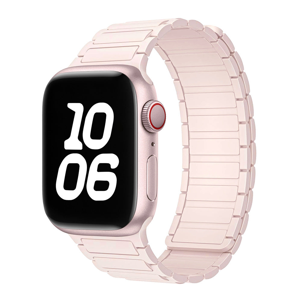 Magnetický silikonový řemínek s poutkem pro Apple Watch | Lersk