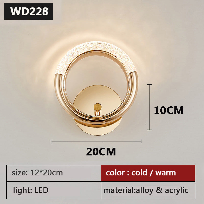 Nordic Wall Lamp Modern Sconce for Bedroom and Living Room | Lersk
