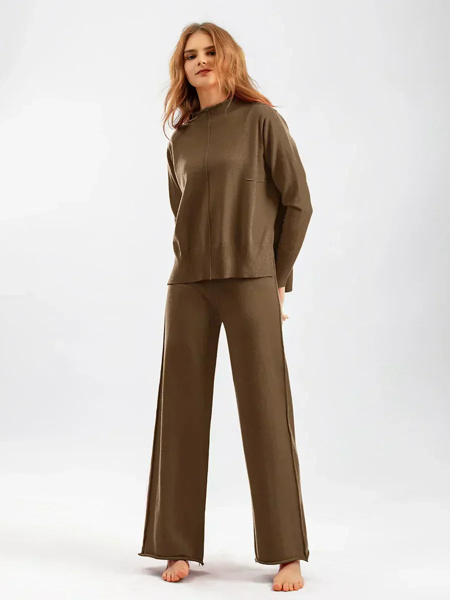 Autumn Knitwear Two-Piece Outfit | Lersk