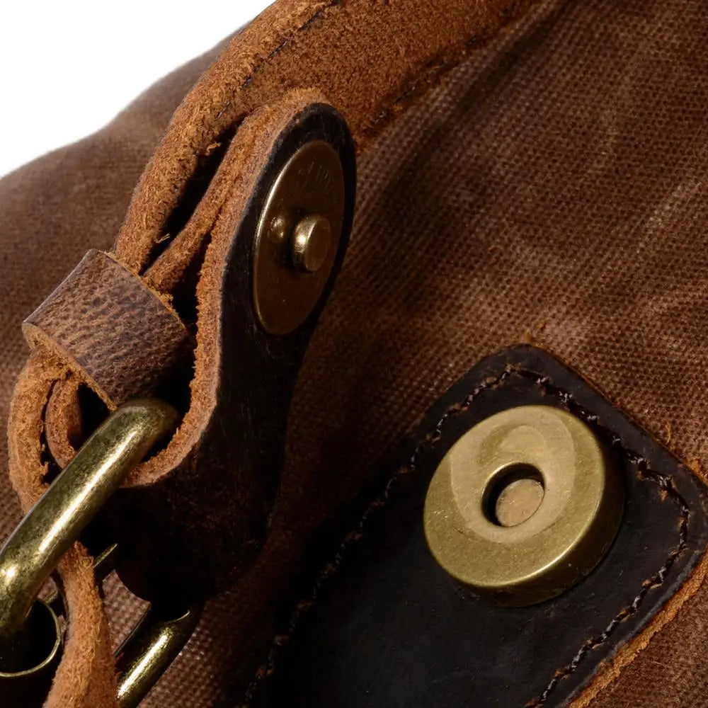 Ridgeway Canvas & Leather Backpack | Lersk