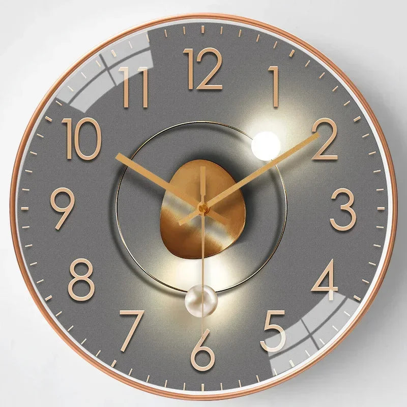 שעון קיר דיגיטלי קלאסי SereneTime לחדרים שקטים | Lersk