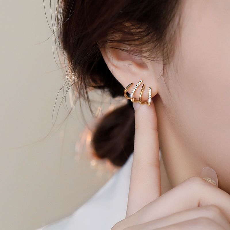 Elara Earrings 4 In 1 Hoop Design For Bold Style Lovers | Lersk