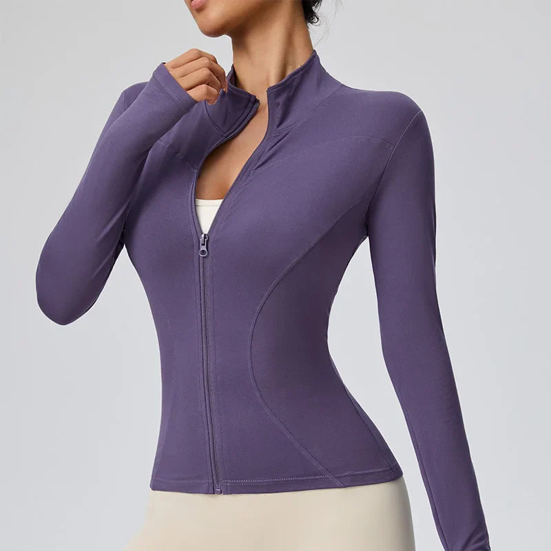Pro-Series Pilates & Running Quick-Dry Athletic Jacket | Lersk