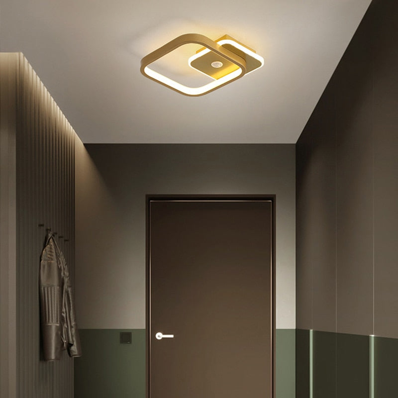 LumaPulse Ruchomoczna Lampa Sufitowa LED do Korytarza | Lersk