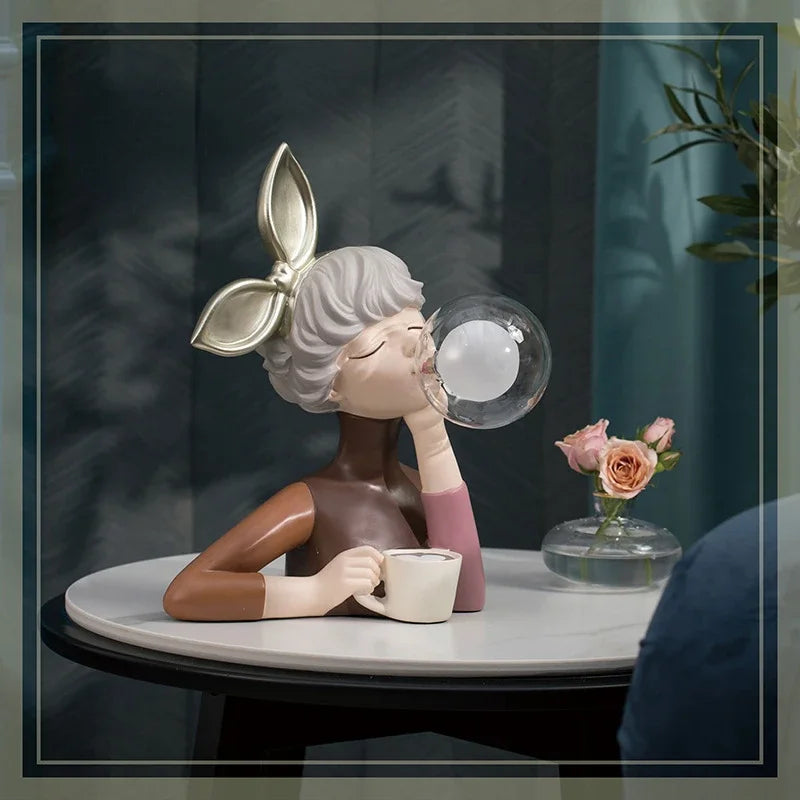 LumaSprite Cartoon Bubble Lamp Nightlight Statue For Kids | Lersk