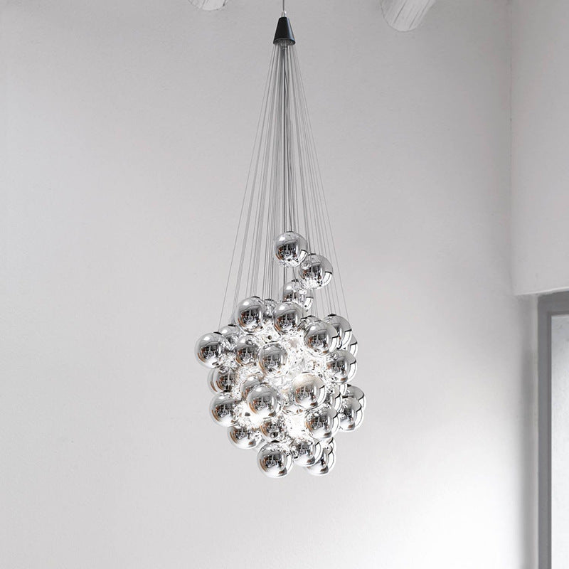 Modern Crystal Pendant Lamp – Elegant LED Ceiling Fixture For Living Rooms And Bedrooms | Lersk