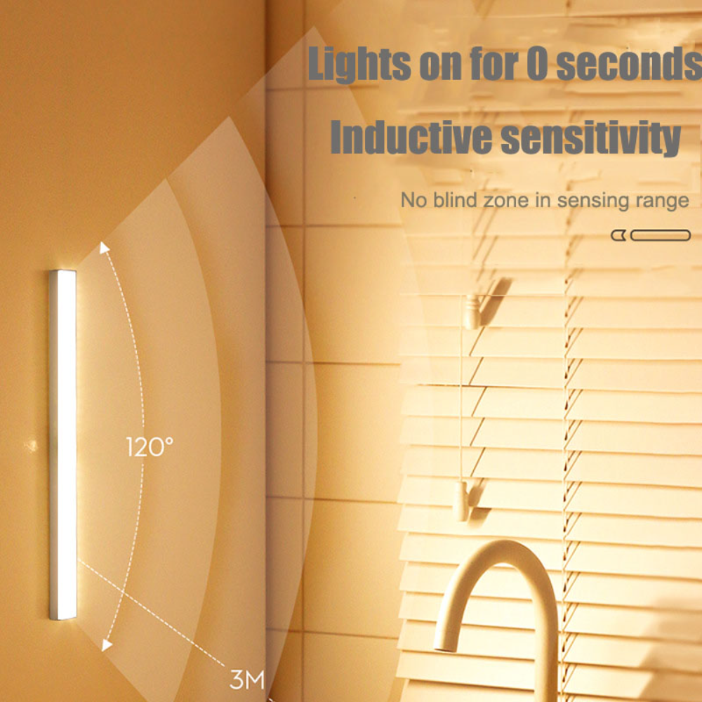 Luz LED inalámbrica para armario con sensor de movimiento para cocina | Lersk