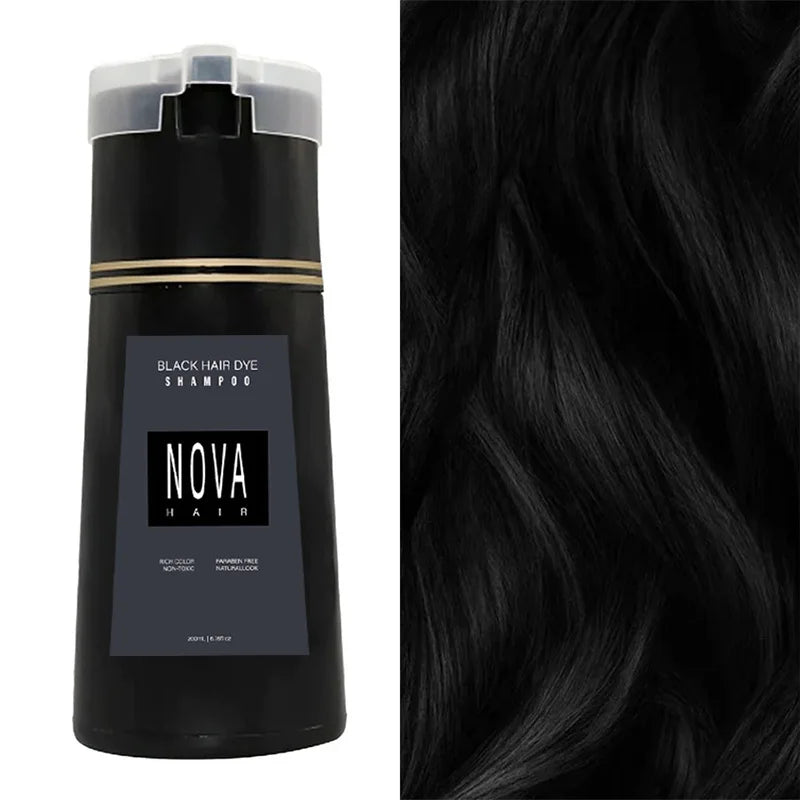 NovaHair – Shampoo colorante botanico per capelli in 10 minuti | Lersk