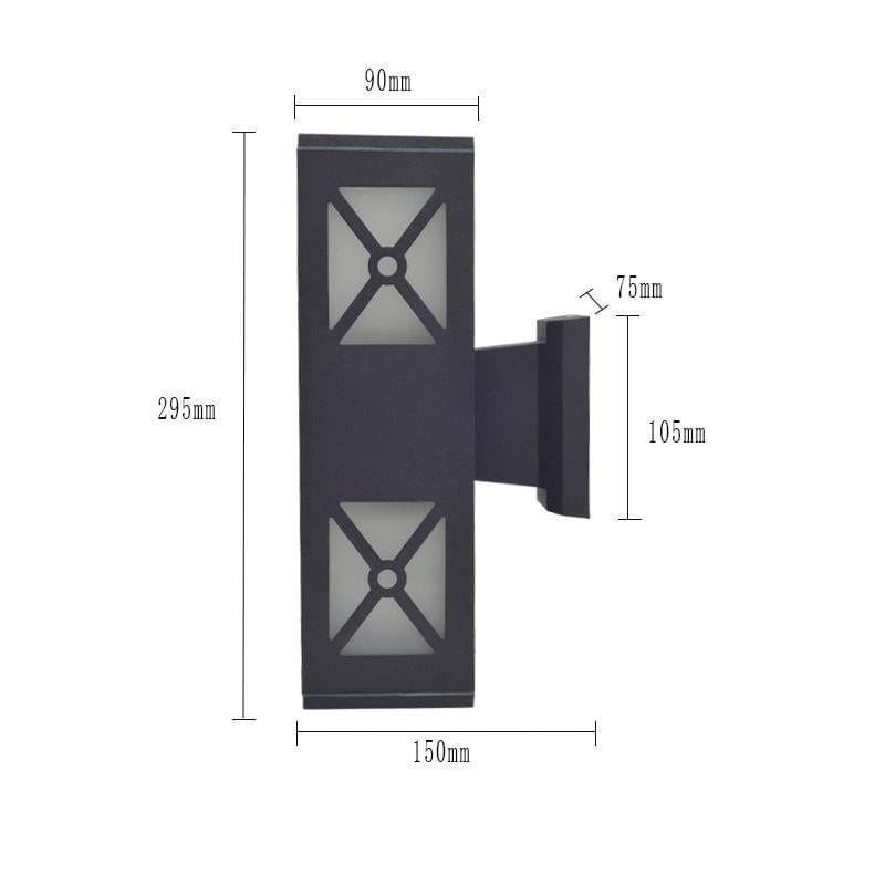 Luz exterior de doble cabezal | Lersk