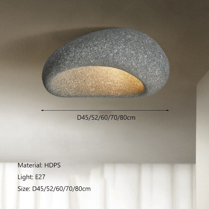 Tenzai | Wabi-Sabi Ceiling Light | Lersk
