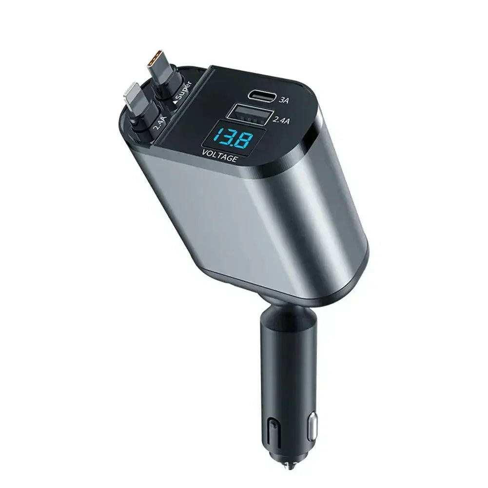 VoltFlux Car Charger for Multiple Devices Fast Charging | Lersk