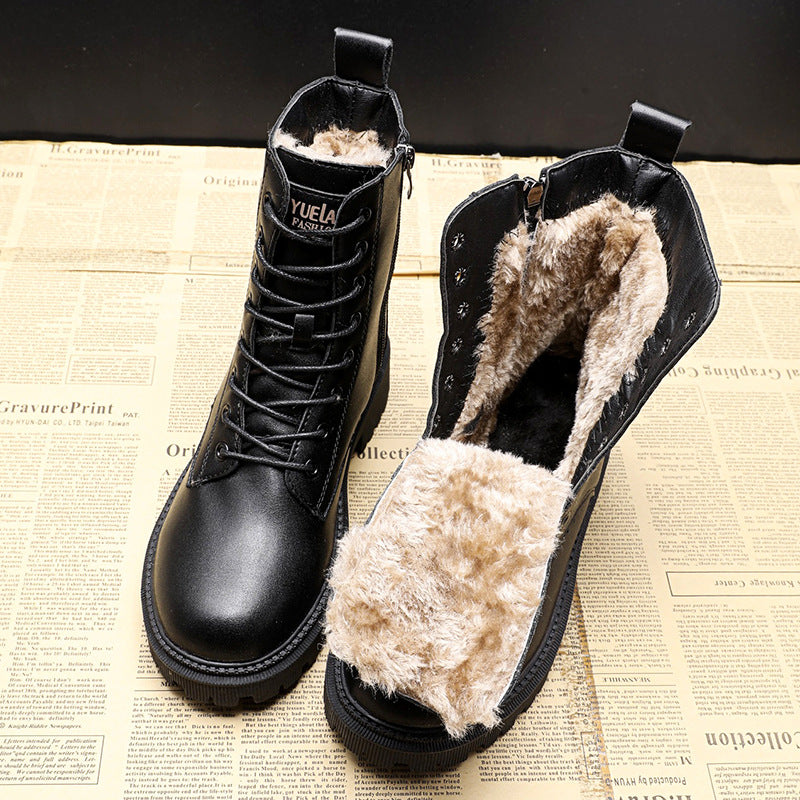 Solenne | Elegant Black Winter Boots | Lersk