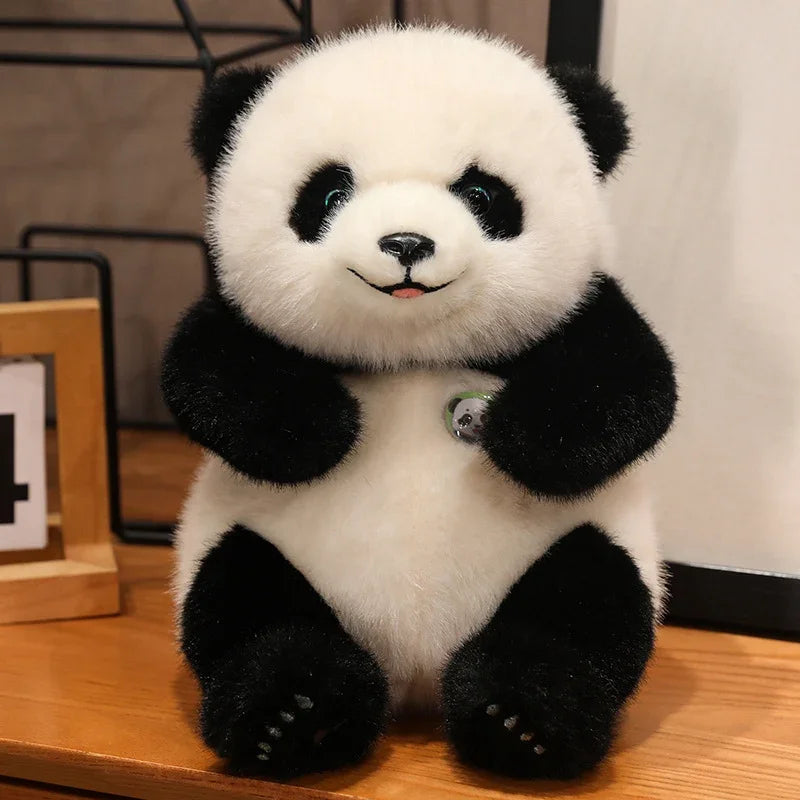 Jumbo Panda Kuscheltier für gemütliche Umarmungen und sanfte Kuscheleinheiten, ein perfekter Plüschbegleiter | Lersk