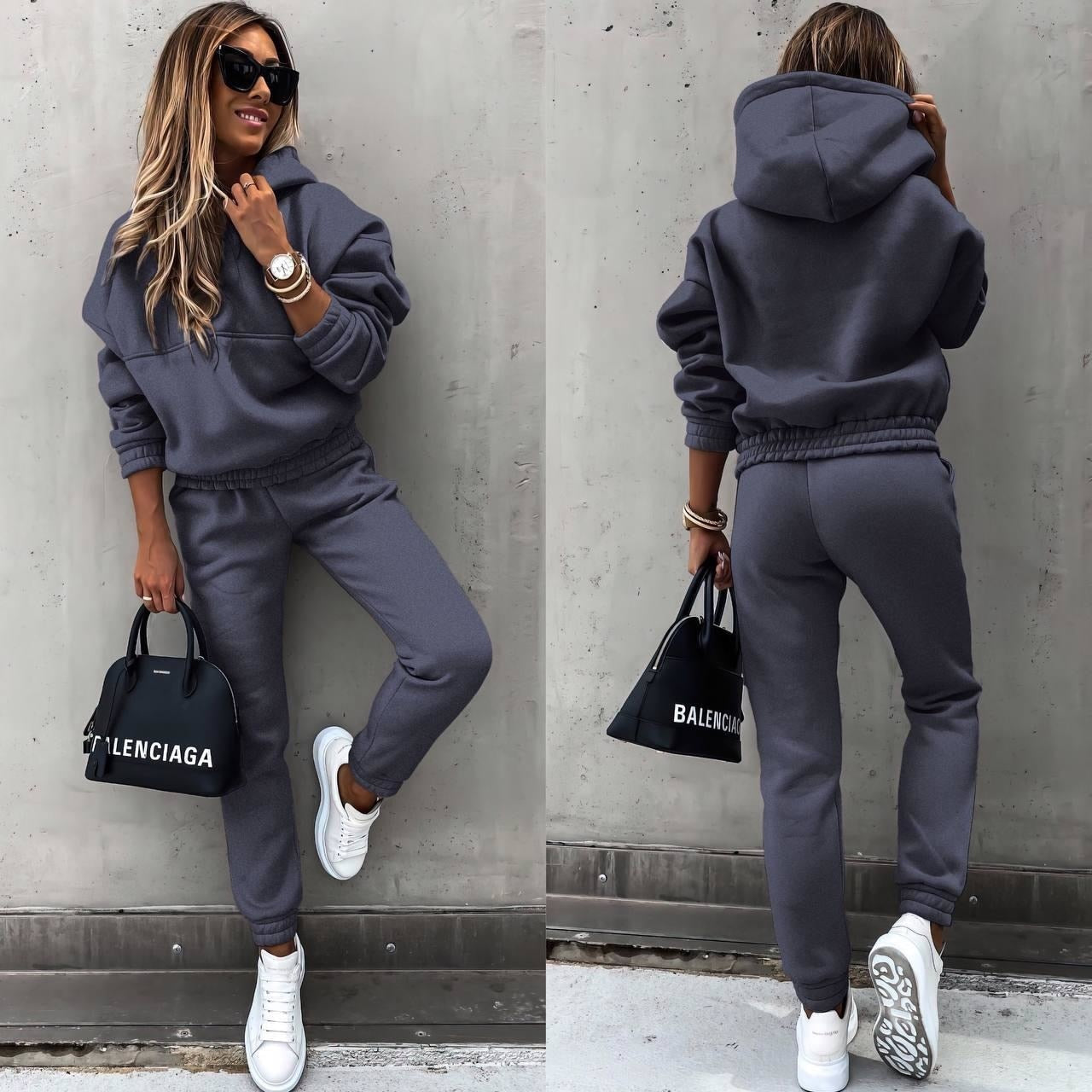 Completo Tuta da Jogging Mira Invernale per Donna, Abbigliamento Casual Accogliente | Lersk