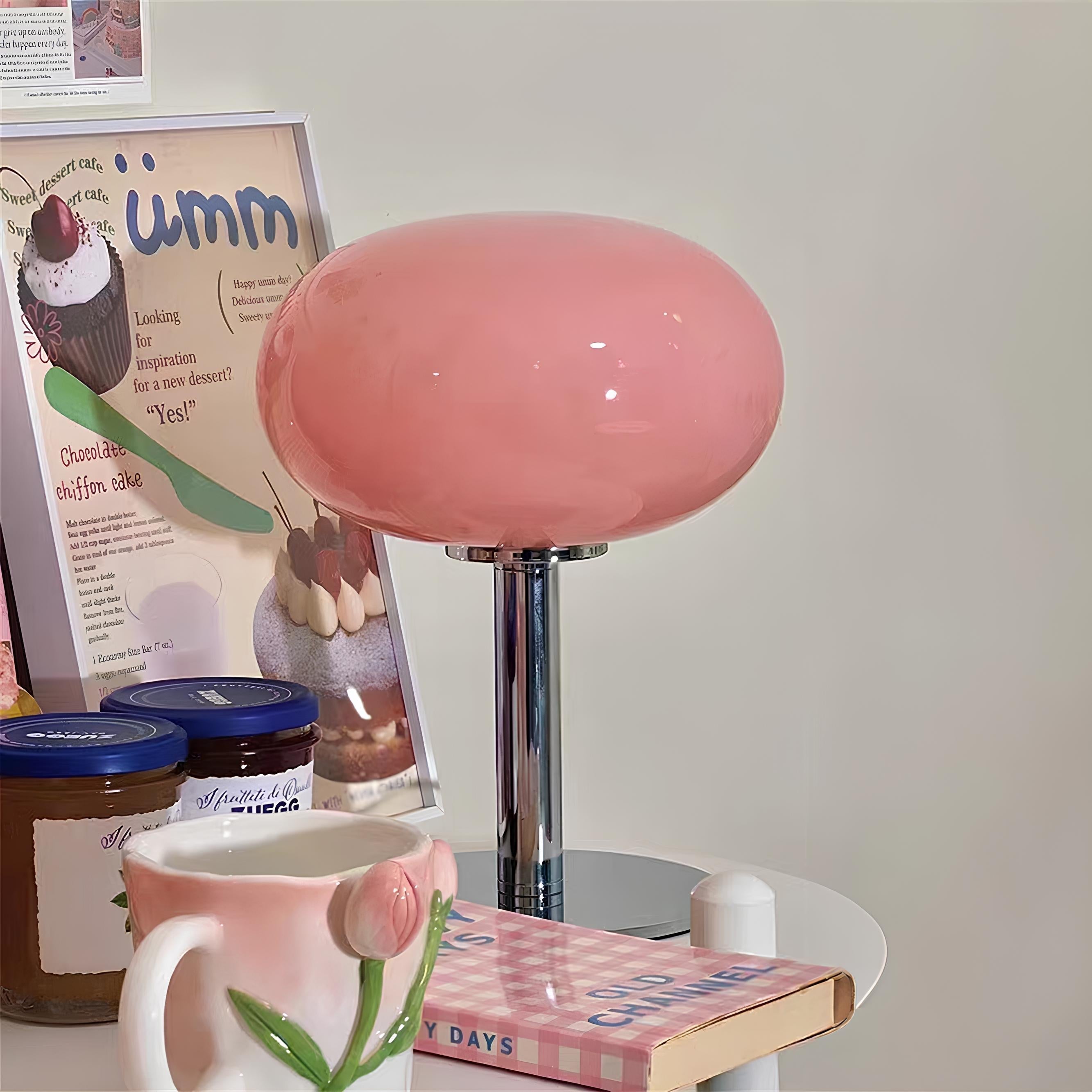Candy Drop Glas-Tischlampe für gemütliche Raumstimmung | Lersk