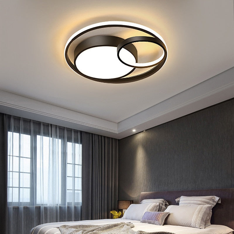 Oriselle | Zeitgenössische Endless Rings LED-Deckenleuchte | Lersk