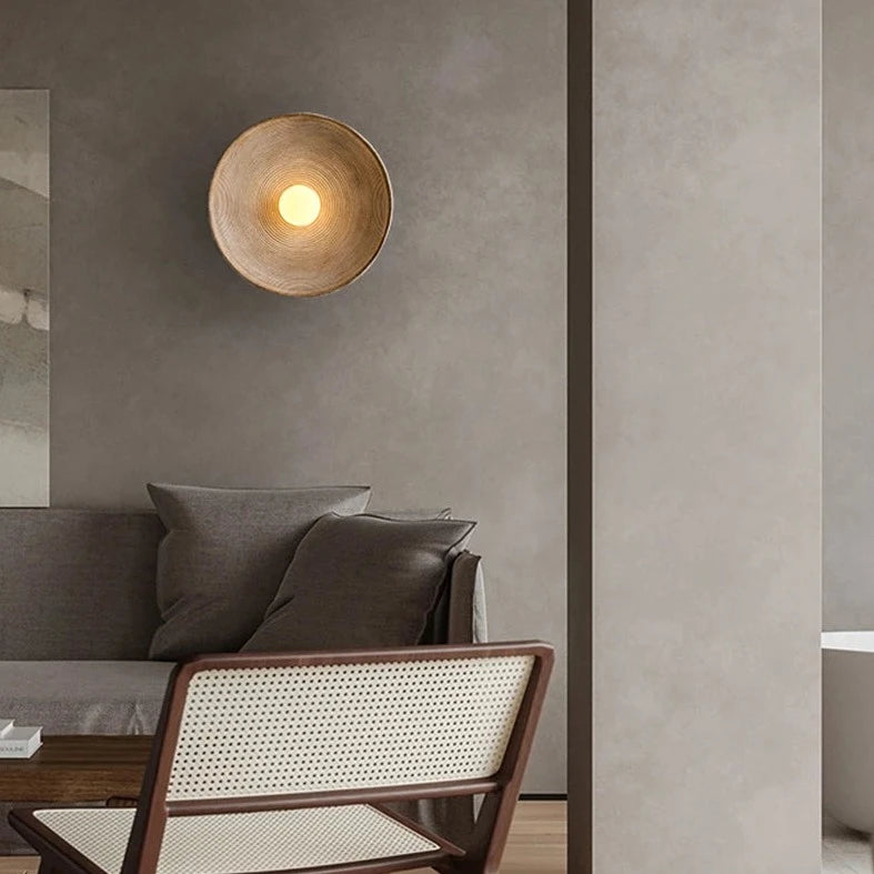 SolaraDune Væglampe | Moderne Accent med Ørkeninspiration | Lersk