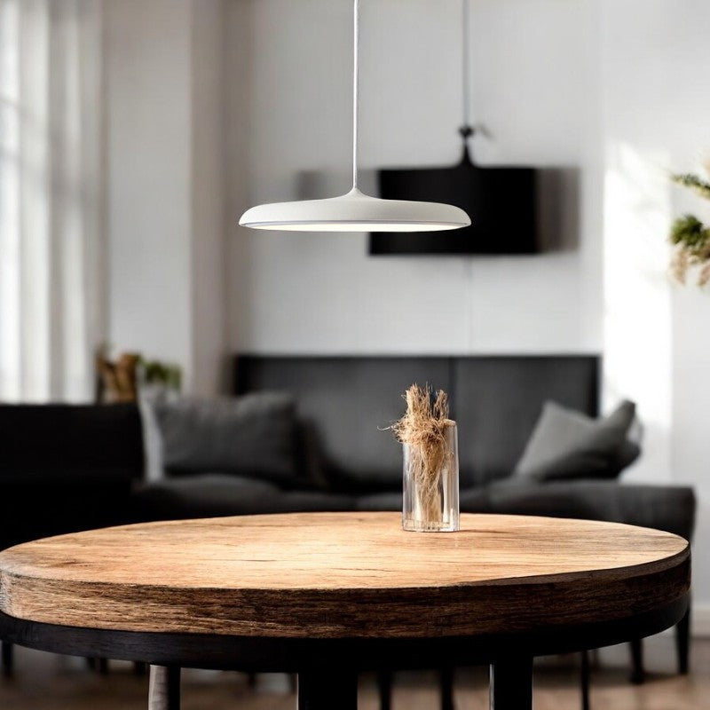 Scandinavian LED Pendant Light – Minimalist Hanging Light for Kitchen and Modern Interiors, 30 cm Diameter, Energy-Efficient Design 1