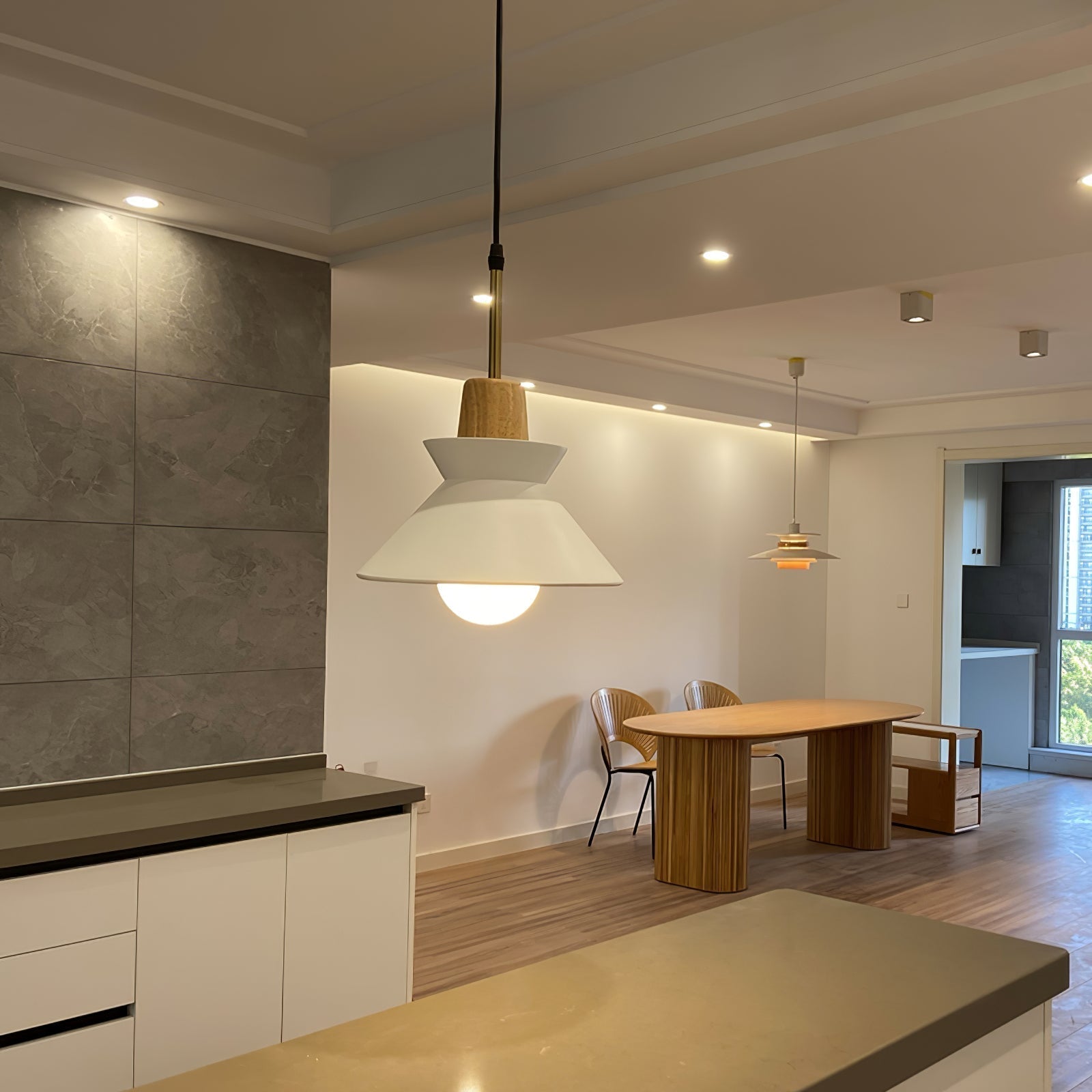 Scandinavian Pendant Lamp for Bedroom | Lersk